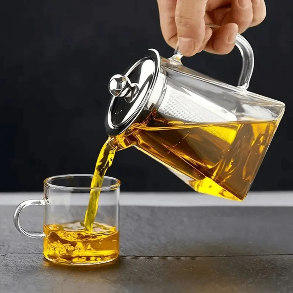 Brewing Tea Kettle with Stainless Steel Filter Thickened Heat-Resistant Large Ca
